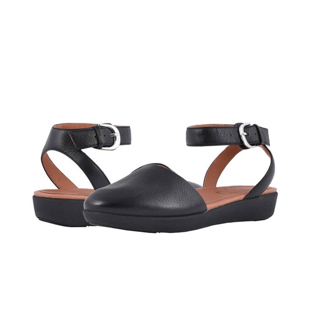 FitFlop Cova Closed Toe Ballerina Mary Jane Sandals